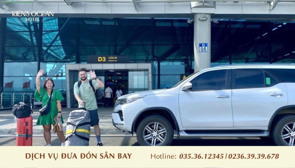 Dịch vụ đưa đón sân bay Đà Nẵng tại Kiến Ocean Hotel