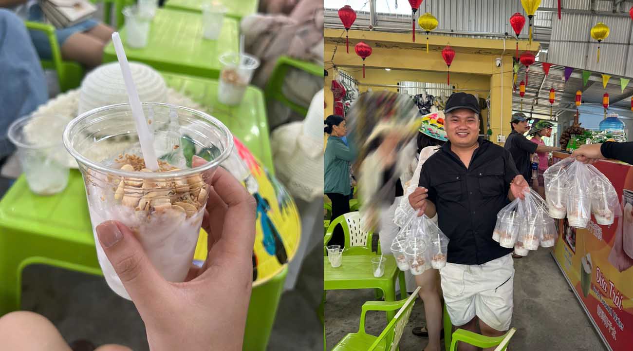 Chè dừa nước Rừng dừa