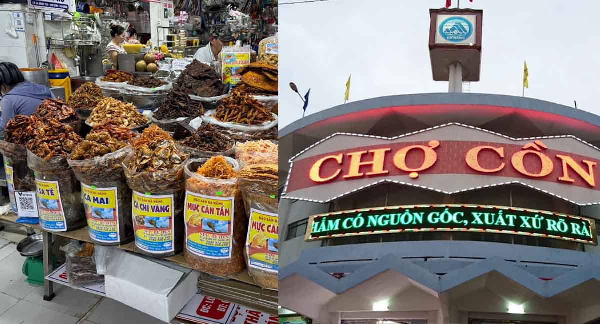 Chợ Cồn Đà Nẵng - 4 Khu chợ Đà Nẵng nổi tiếng nhất