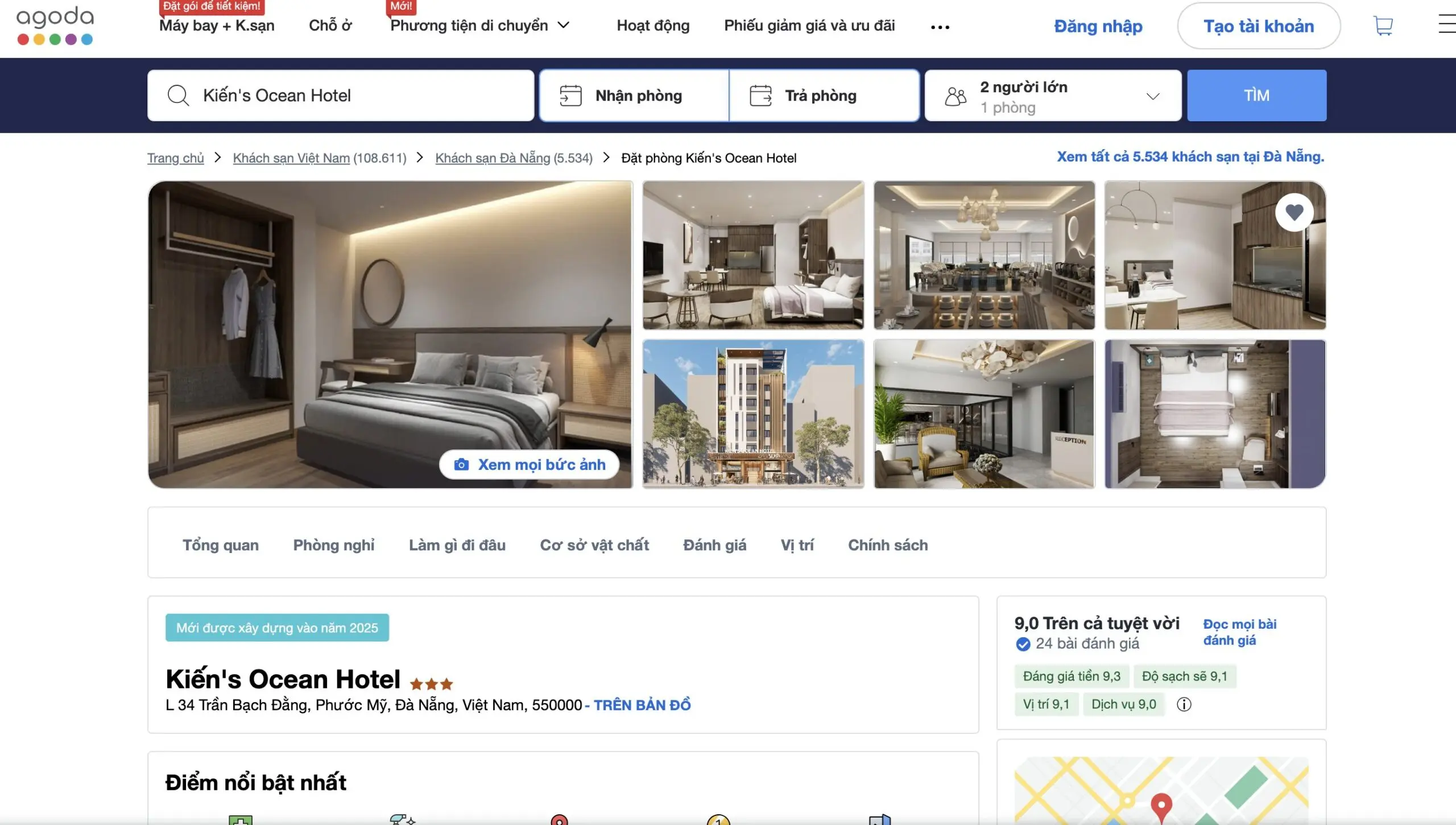 Kiến's Ocean Hotel trên nền tảng Agoda