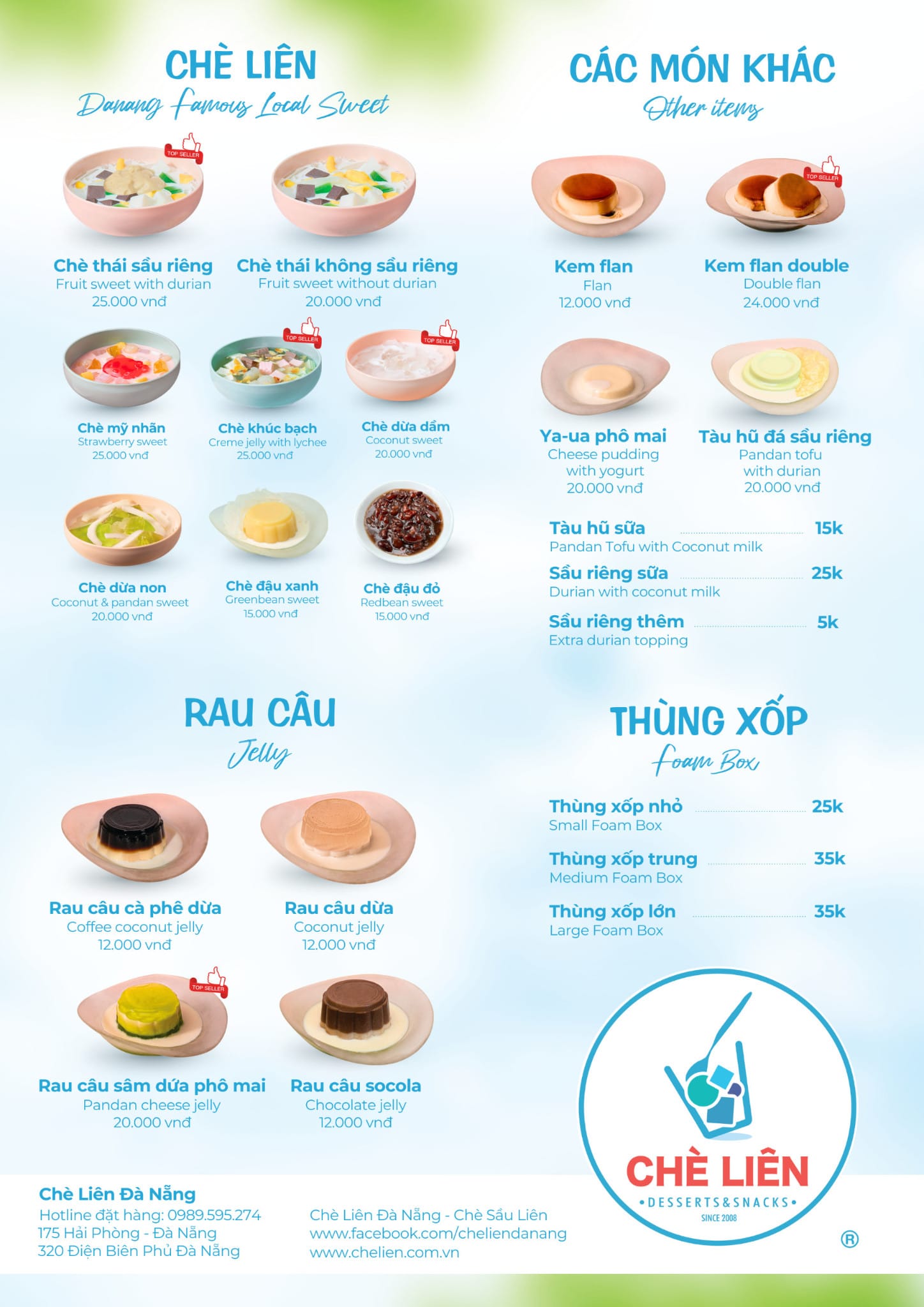 Chè Liên Đà Nẵng - chè sầu Liên