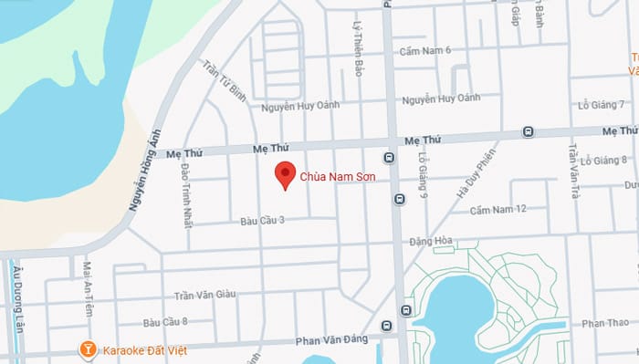 Chùa Nam Sơn Đà Nẵng ở thôn Cẩm Nam