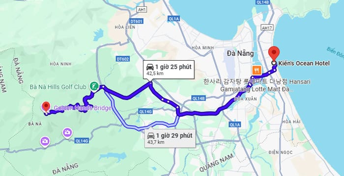 Đền Lĩnh chúa linh từ Bà nà Hills Đà Nẵng