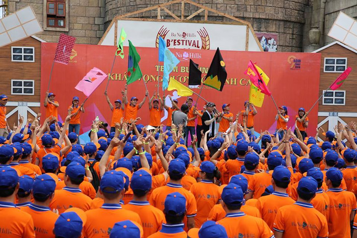 Team building tại Bà Nà Hills