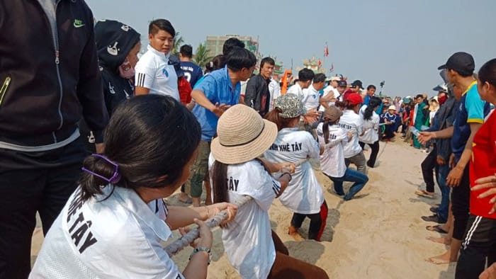 Phần hội, các trò chơi - cuộc thi trong lễ hội Cầu Ngư Đà Nẵng